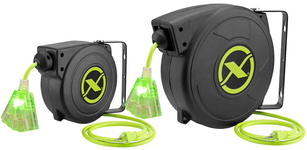 Flexzilla® Premium Hoses, Tools & Equipment » Retractable Extension Cord  Reels