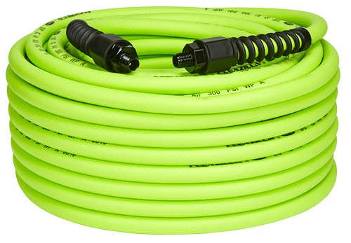 Flexzilla Air Hose 3/8 X 25' 300 PSI Kink Free Legacy Neon Green HFZ3 –  compressor-source